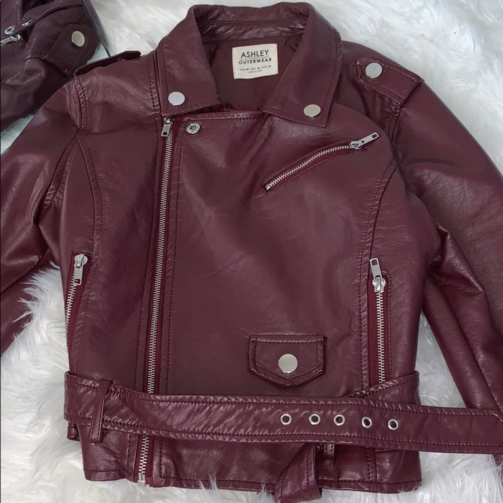 Faux Leather Jacket - Picture 2 of 3